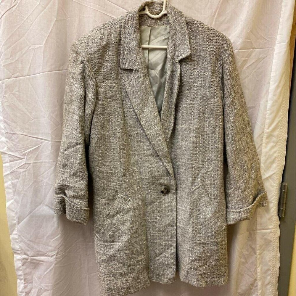 Braefair Mens Trench Coat Multicolor tweed Large